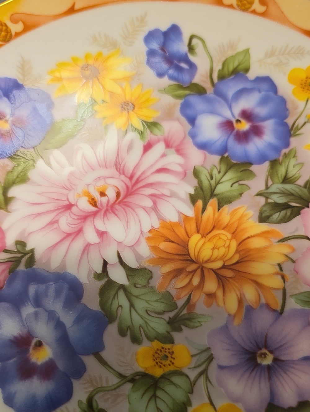 Flowers Of The Summer Collectors Display Collectors Dish